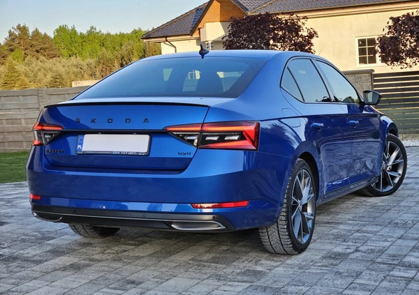 Skoda Superb cena 137700 przebieg: 63230, rok produkcji 2021 z Kielce małe 742